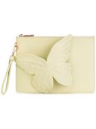 Sophia Webster - Butterfly Clutch Bag - Women - Calf Leather - One Size, Yellow/orange, Calf Leather