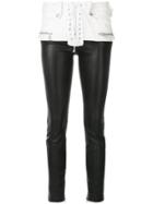 Unravel Project Hybrid Lace Pants - Black
