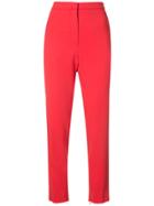 Semsem Camille Cigarette Trousers - Red