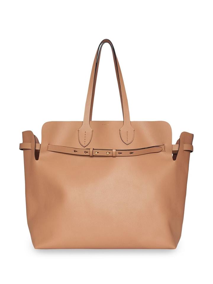 Burberry The Large Soft Leather Belt Bag - Neutrals