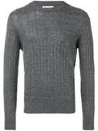 Brunello Cucinelli - Crew Neck Jumper - Men - Cotton/linen/flax - 52, Grey, Cotton/linen/flax