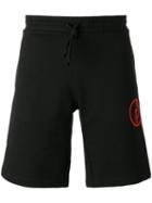 Gosha Rubchinskiy Track Shorts, Men's, Size: Large, Black, Cotton/nylon