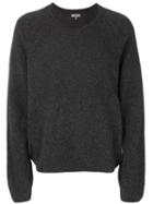 Lanvin - Fine Knit Sweater - Men - Wool/alpaca - S, Grey, Wool/alpaca