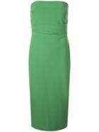 Alex Perry Mena Stretch Dress - Green