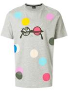 Ps By Paul Smith Dots Print T-shirt - Grey