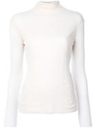 Twin-set - Fitted Turtleneck - Women - Polyamide - S, White, Polyamide