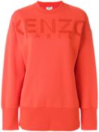 Kenzo - Kenzo Paris Sweatshirt - Women - Cotton/acrylic/wool - S, Yellow/orange, Cotton/acrylic/wool