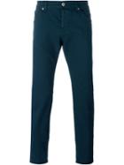 Dondup Straight Leg Jeans, Men's, Size: 33/34, Blue, Cotton/spandex/elastane