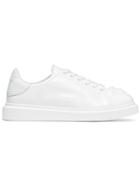 Versace White Medusa Leather Sneakers