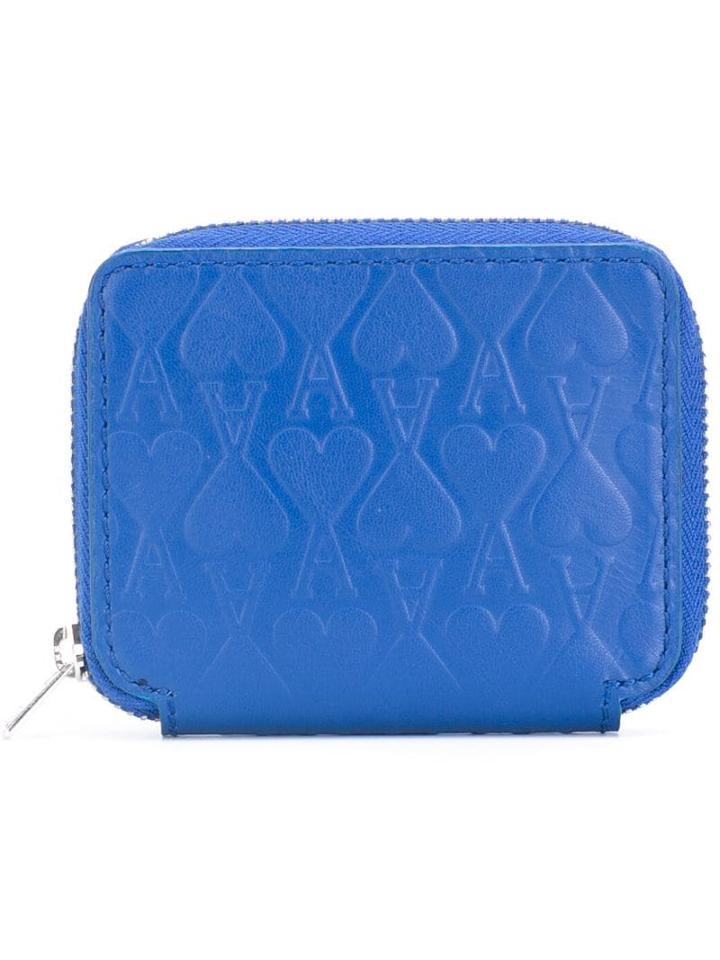 Ami Paris Mini Wallet - Blue