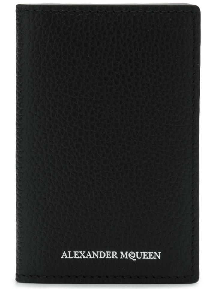 Alexander Mcqueen Pocket Organiser Wallet - Black