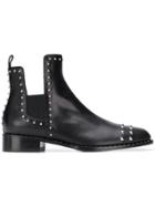 Dorothee Schumacher Studded Deconstructed Chelsea Boots - Black