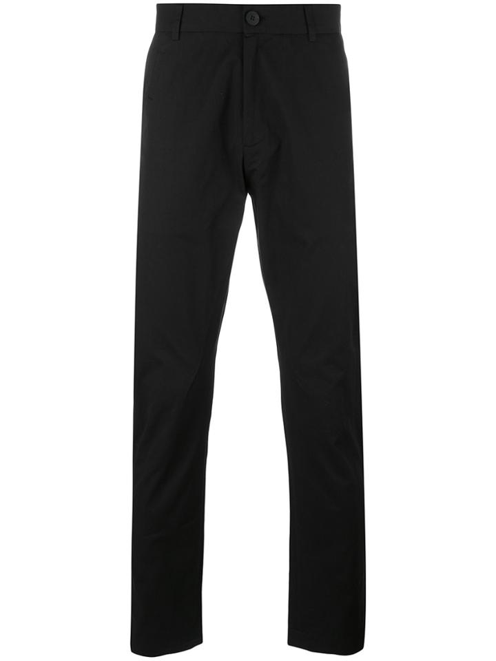 Isabel Benenato Five Pocket Chinos - Black