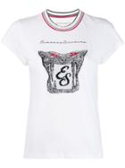 Ermanno Scervino Logo Patch T-shirt - White