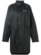 Alyx - Logo Print Windbreaker Coat - Women - Polyamide - S, Black, Polyamide