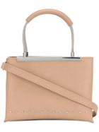 Alexander Wang Dime Satchel Clutch Bag - Nude & Neutrals