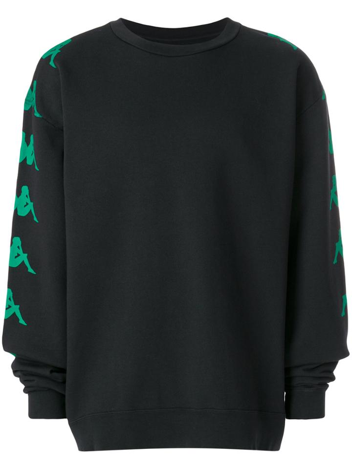 Paura Kappa Sweatshirt - Black
