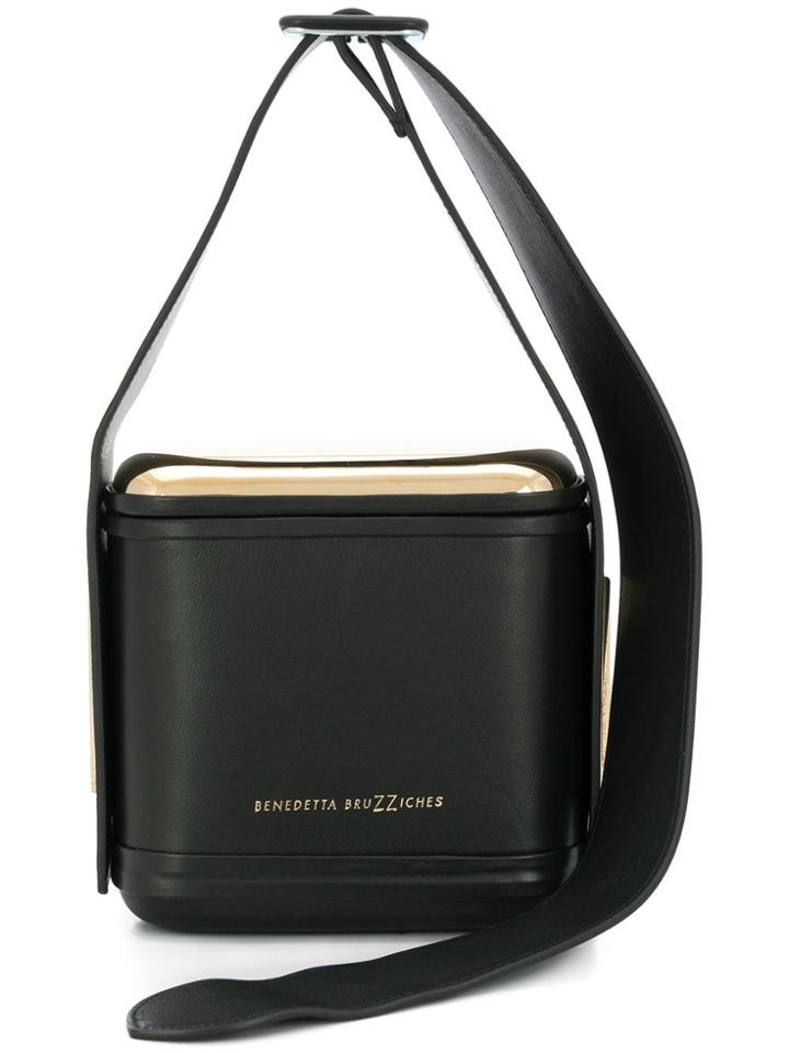 Benedetta Bruzziches Pic-nic Shoulder Bag - Black