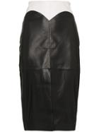 Filles A Papa Dixie Medium Rise Fitted Skirt - Black