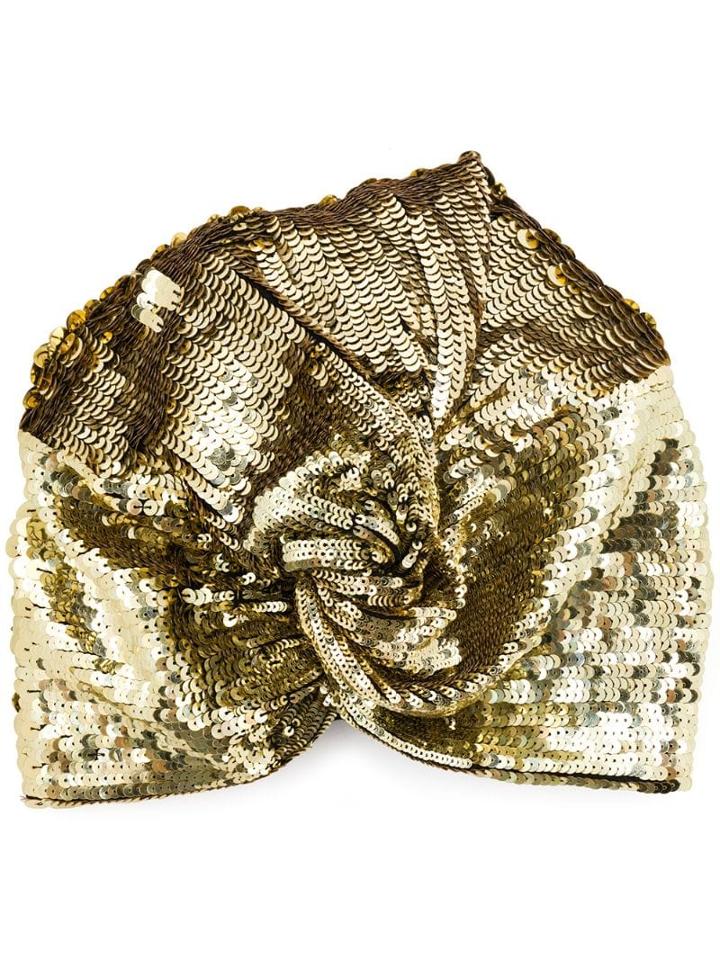 Mary Jane Claverol Adele Turban - Gold