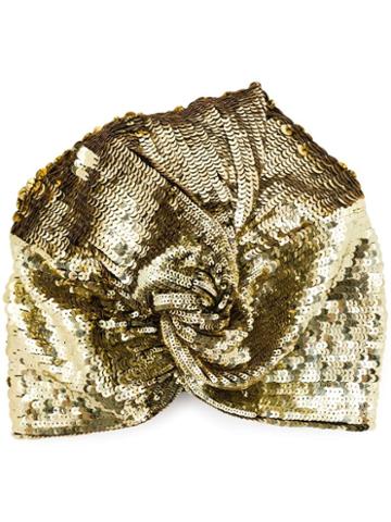 Mary Jane Claverol Adele Turban - Gold