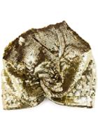 Mary Jane Claverol Adele Turban - Gold