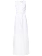 Tome - V-neck Jumpsuit - Women - Acetate/viscose - 8, White, Acetate/viscose