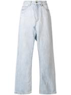 Dondup Long Denim Skirt - Blue