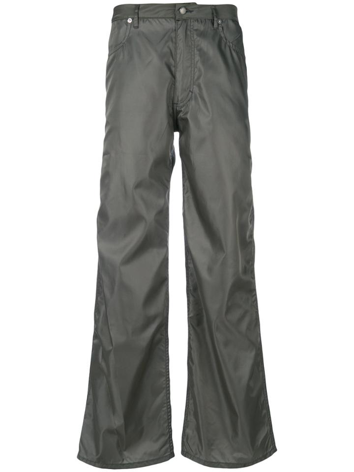 Eckhaus Latta Wide-leg Jeans - Grey
