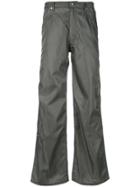 Eckhaus Latta Wide-leg Jeans - Grey