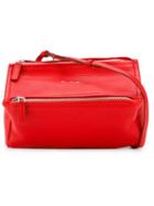 Givenchy Mini 'pandora' Shoulder Bag, Women's, Red, Leather