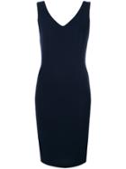 Styland Fitted Dress - Blue