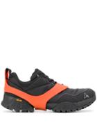 Roa Oblique Low Top Sneakers - Black