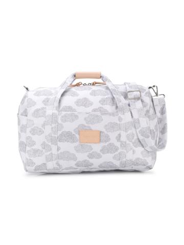 Moumout Cloud Print Changing Bag - White