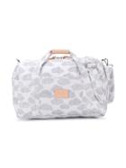 Moumout Cloud Print Changing Bag - White