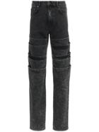 Y / Project Layered Denim Jeans - Black
