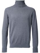 Cityshop 'city' Turtleneck Sweatshirt, Men's, Size: Medium, Grey, Cotton/cashmere
