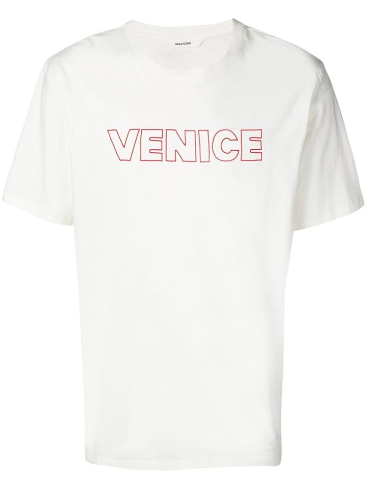 Zadig & Voltaire Tobias Printed T-shirt - White