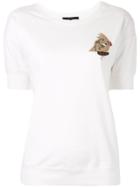 Gucci Pre-owned Bird Patch T-shirt - White