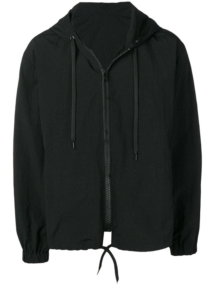 Msgm Logo Jacket - Black