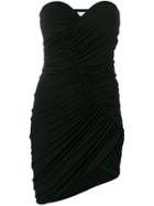 Alexandre Vauthier Fitted Strapless Mini Dress - Black