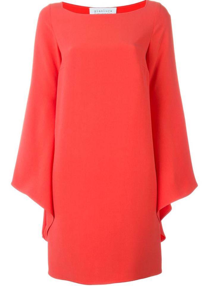 Gianluca Capannolo Cascading Sleeve Shift Dress