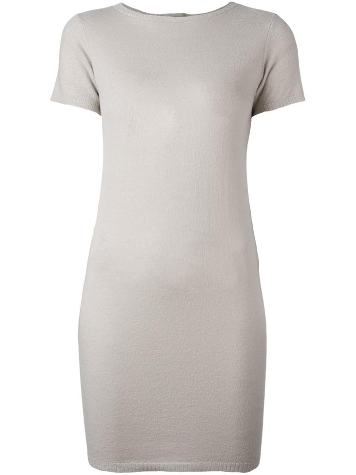 Rick Owens Fitted Knit Top, Women's, Size: Medium, Nude/neutrals, Cashmere