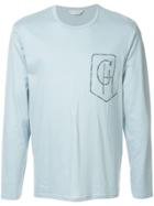 Gieves & Hawkes Printed T-shirt - Blue