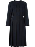 Comme Des Garçons Girl Long Sleeves Pleated Dress