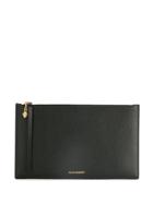 Alexander Mcqueen Small Zipped Pouch - Black