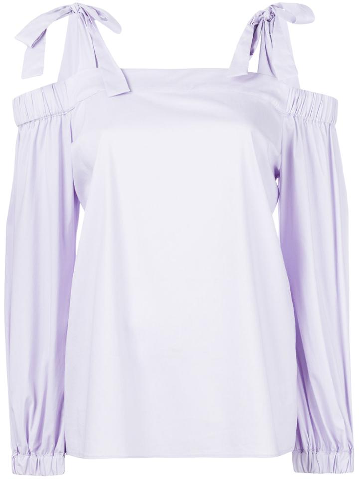 Michael Michael Kors Loose Fit Blouse - Blue