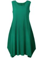 Issey Miyake Cauliflower Flared Dress, Women's, Green, Polyester
