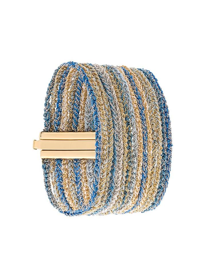 Carolina Bucci 18kt Gold '15 Strand Lucky' Bracelet