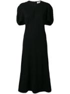 Jil Sander Panel Maxi Dress - Black